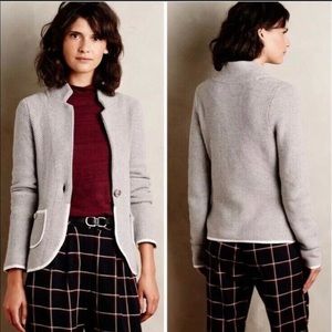 Anthro Moth Blakely Marled Blazer